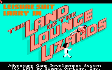Leisure Suit Larry - In the Land of the Lounge Lizards screen shot title